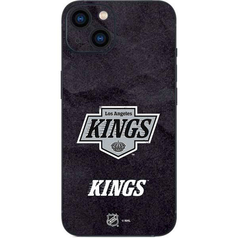 NHL Los Angeles Kings Distressed iPhone 14 Plus Skin